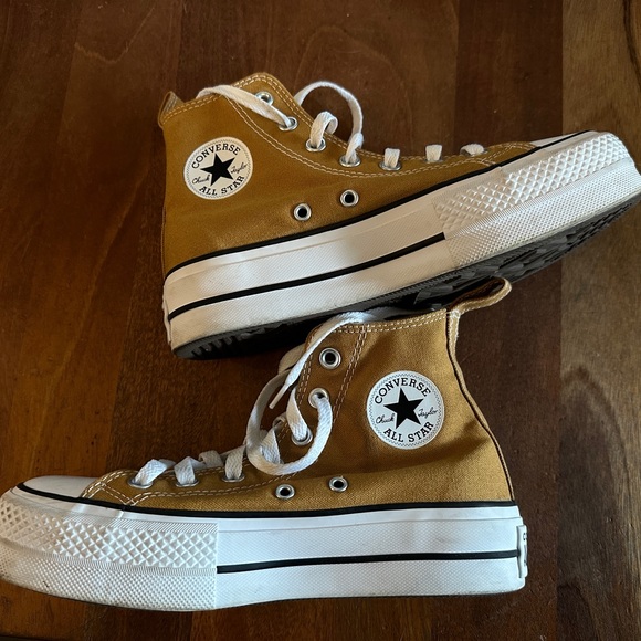 COPY - Converse platform chuck Taylor all stars wheat and black gently used wom… - Picture 7 of 8